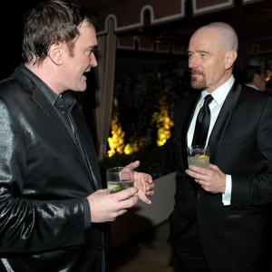 Quentin Tarantino and Bryan Cranston
