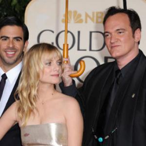 Quentin Tarantino, Mélanie Laurent and Eli Roth