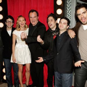 Quentin Tarantino, Lawrence Bender, Samm Levine, Eli Roth, B.J. Novak, Diane Kruger and Omar Doom at event of Negarbingi sunsnukiai (2009)