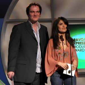 Salma Hayek and Quentin Tarantino