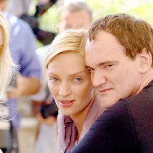 Quentin Tarantino, Uma Thurman and Daryl Hannah at event of Nuzudyti Bila 2 (2004)