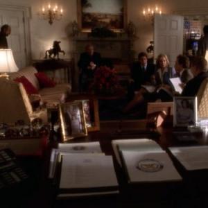 Still of Rob Lowe Martin Sheen Allison Janney John Spencer and Bradley Whitford in The West Wing 1999