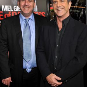 Mel Gibson and Graham King at event of Edge of Darkness 2010