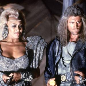Still of Mel Gibson and Tina Turner in Mad Max Beyond Thunderdome 1985