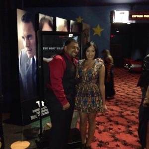 At the premier of the debt that all men pay with the producerwriter and actor Aaron Abelto