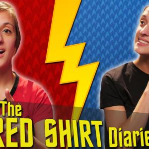 The Red Shirt Diaries episode 27 - The Alternative Factor. Ashley Victoria Robinson as Ensign Williams and Anti-Williams.