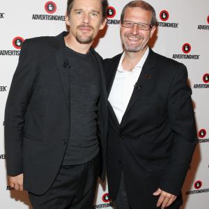 Ethan Hawke and Keith Simanton at event of IMDb What to Watch 2013