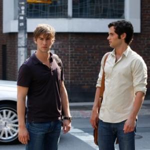 Still of Penn Badgley and Chace Crawford in Liezuvautoja (2007)