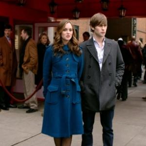 Still of Leighton Meester and Chace Crawford in Liezuvautoja (2007)