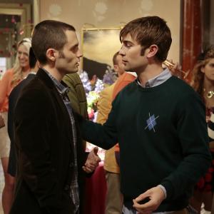 Still of Penn Badgley and Chace Crawford in Liezuvautoja New York I Love You XOXO 2012
