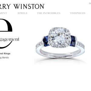 This Harry Winston masterpiece is a one of a kind designed for DR LISA CHRISTIANSEN of Lisa Christiansen Companiestunning 1 14 center stone EF colorless near perfect IF internally flawless less than 3 of diamonds in jewelry fit this rating