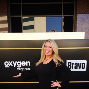 Lisa Christiansen at the home of Bravo, Oxygen, and E! the NBC Universal Studios for filming.