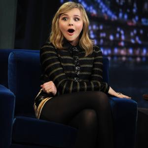 Chlo Grace Moretz at event of Late Night with Jimmy Fallon 2009