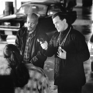 Still of Steven Seagal and Keenen Ivory Wayans in The Glimmer Man (1996)