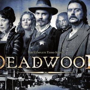 Still of Brad Dourif Powers Boothe Paula Malcomson Ian McShane Timothy Olyphant Molly Parker and Robin Weigert in Deadwood 2004