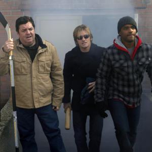 Still of Denis Leary, Larenz Tate and John Scurti in Rescue Me (2004)