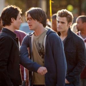 Still of Ian Somerhalder, Paul Wesley and Steven R. McQueen in Vampyro dienorasciai (2009)