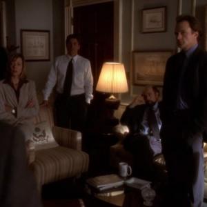 Still of Rob Lowe Allison Janney Richard Schiff and Bradley Whitford in The West Wing 1999