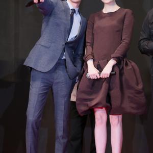 Emma Stone and Andrew Garfield at event of Nepaprastas Zmogus-Voras (2012)