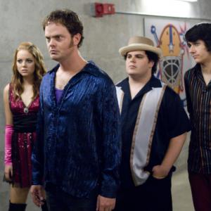 Still of Rainn Wilson, Josh Gad, Emma Stone and Teddy Geiger in The Rocker (2008)