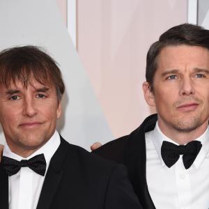 Ethan Hawke and Richard Linklater at event of The Oscars (2015)