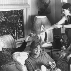 Still of Ethan Hawke, Winona Ryder, Janeane Garofalo and Steve Zahn in Reality Bites (1994)