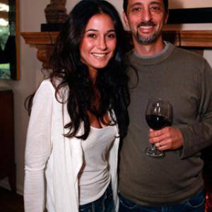 Emmanuelle Chriqui and Grant Heslov