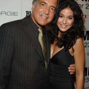 Emmanuelle Chriqui and John Dellaverson at event of In the Mix (2005)