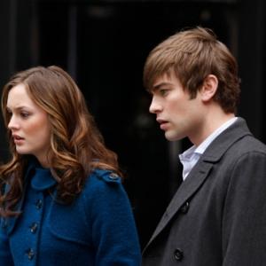 Still of Leighton Meester and Chace Crawford in Liezuvautoja (2007)