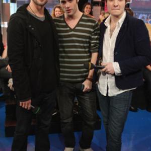 Penn Badgley, Chace Crawford and Ed Westwick