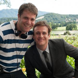 Still of Jason Segel and Nicholas Stoller in Susizadeje penkerius metus 2012