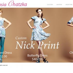 Anastasia Chatzka S/S 2012 Collection