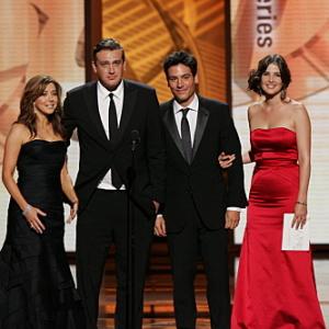 Still of Alyson Hannigan Jason Segel Josh Radnor and Cobie Smulders in The 61st Primetime Emmy Awards 2009