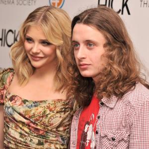 Rory Culkin and Chloë Grace Moretz at event of Hick (2011)