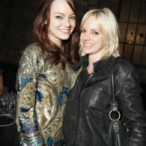 Anna Faris and Emma Stone at event of Easy A 2010