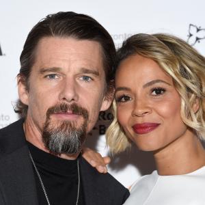Ethan Hawke and Carmen Ejogo at event of Born to Be Blue 2015