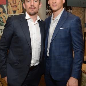 Ethan Hawke and Miles Teller