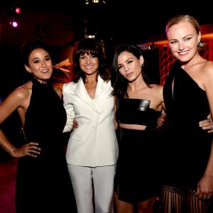 Carla Gugino, Emmanuelle Chriqui, Malin Akerman and Jenna Dewan Tatum at event of Entourage (2015)