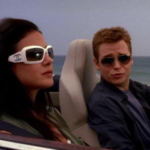 Still of Emmanuelle Chriqui and Kevin Connolly in Entourage 2004