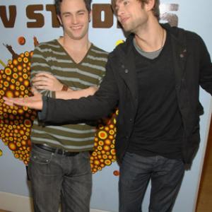 Penn Badgley and Chace Crawford