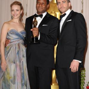 Jake Gyllenhaal, Rachel McAdams and Geoffrey Fletcher at event of The 82nd Annual Academy Awards (2010)