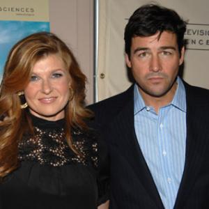Connie Britton and Kyle Chandler at event of Friday Night Lights 2006