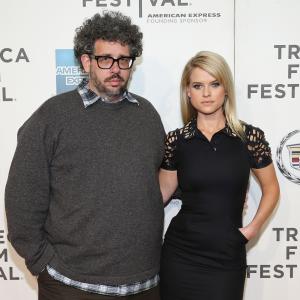 Neil LaBute and Alice Eve at event of Some Velvet Morning (2013)