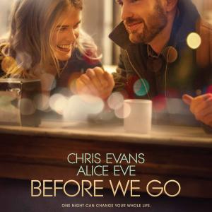 Chris Evans and Alice Eve in Before We Go 2014