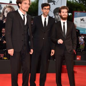 Michael Shannon Ramin Bahrani and Andrew Garfield at event of 99 Homes 2014