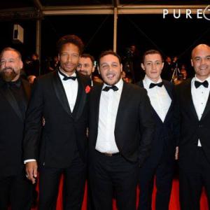 Gary Dourdan, Kader Ayd, Karim Lasmi, Freeman White III Cannes film festival