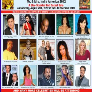Confirmed celebrity guest promo for the Miss India America 2012 Pageant