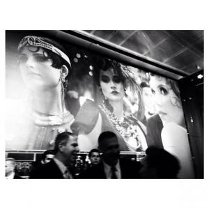 Prada Gatsby fashion opening.New York, Broadway