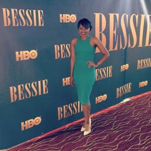 Tia Hendricks at the Bessie premiere in Atlanta