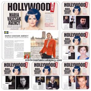 The Team - Maria Vascsak Agency Full Article in Hollywood Weekly: http://www.mariavascsakagency.com/hollywood-weekly-magazine